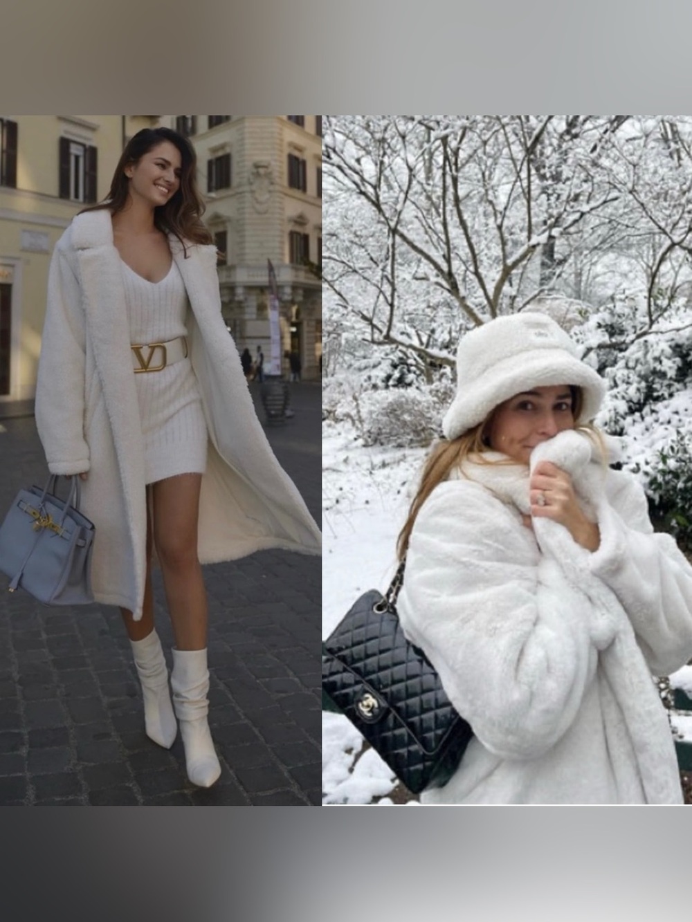 Alo Yoga Oversized Faux Fur Trench Coat Super Soft White Size XS
